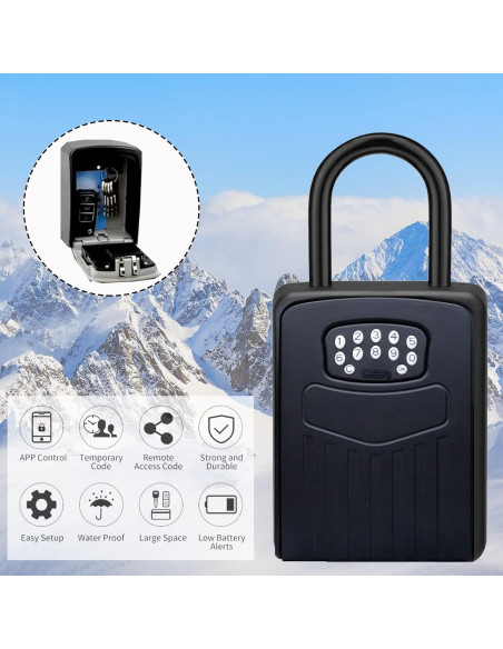 Caja de Cerradura Digital Inteligente Loccess SMKB2-BT Bluetooth