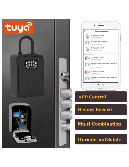 Caja de Cerradura Digital Inteligente Loccess SMKB2-BT Bluetooth