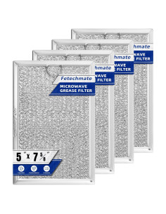 Filtros de grasa para microondas Fetechmate WB06X10309 - 4 Pack