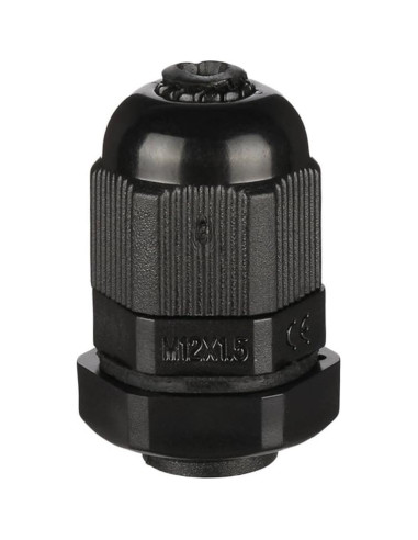 Tuerca de Cable M12 uxcell IP68 Nylon 10 Piezas 3-6.5mm