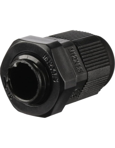 Tuerca de Cable M12 uxcell IP68 Nylon 10 Piezas 3-6.5mm