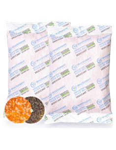 2 Paquetes de Gel de Sílice Deshidratante 500g Wisesorbent