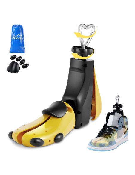 Estirador de Zapatos Ajustable 4 Vías para Hombres y Mujeres