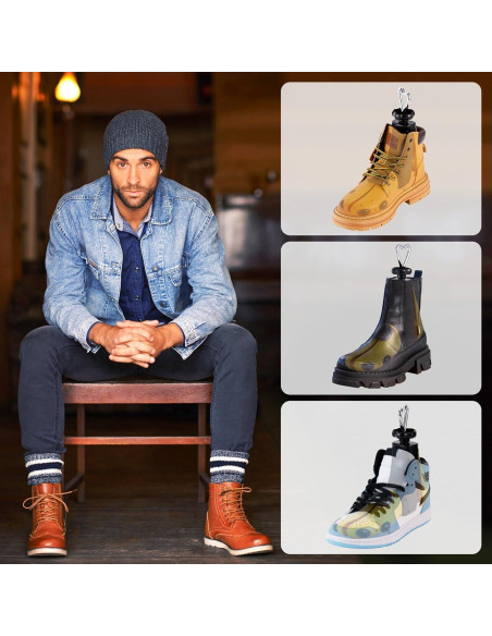 Estirador de Zapatos Ajustable 4 Vías para Hombres y Mujeres