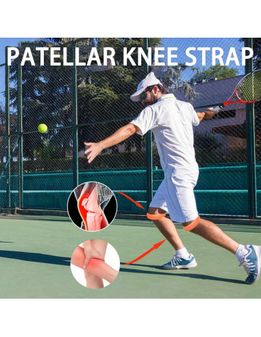 Soporte de Rodilla Incycall D004 - Silicona Antideslizante 2PCS