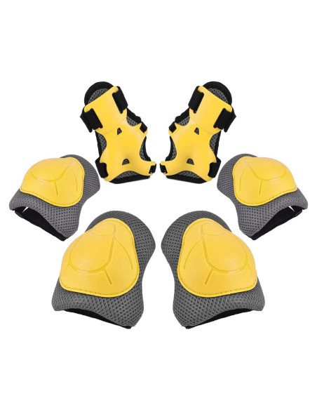 Conjunto de Protección 6 en 1 para Niños SOHOUR - Rodilleras, Coderas y Muñequera