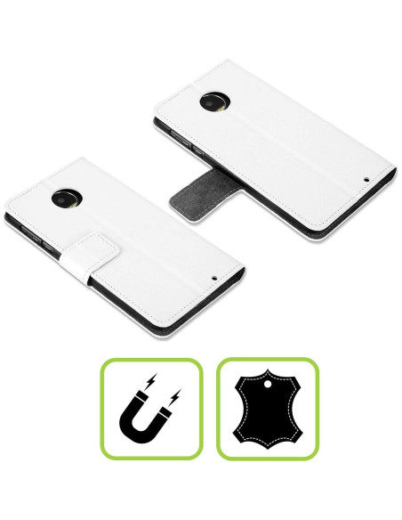 Funda de Cartera de Cuero Aimee Stewart para Moto G Stylus 5G