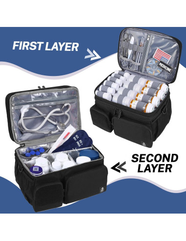 Bolsa de Medicina Timoxi Doble Capa 30.5x20.3cm Aislada