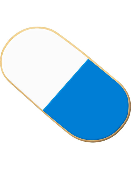 Cortador de Galletas Foose Cápsula de Píldora 10.16 cm Acero