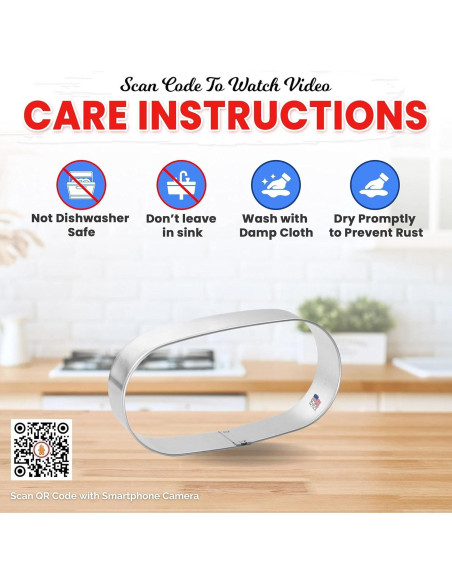 Cortador de Galletas Foose Cápsula de Píldora 10.16 cm Acero