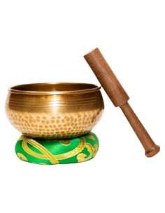 Juego de Cuencos Cantores Tibetanos Dharma Guru 8 cm Bronce