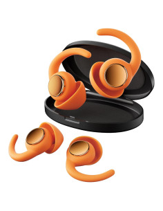 Tapones de Silicona Reutilizables LIMEHO 30dB SNR - 2 Pares Naranja