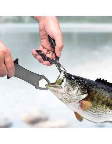 Agarrador de Pescado UEDGER de Aluminio Plegable 19.5 cm