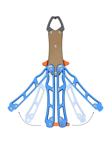 Agarrador de Pescado UEDGER de Aluminio Plegable 19.5 cm