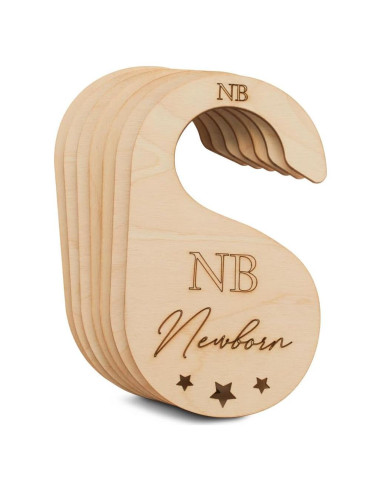 Divisores de Closet para Bebé Woodpeckers - Set de 7 Organizador