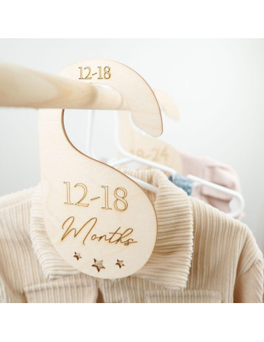 Divisores de Closet para Bebé Woodpeckers - Set de 7 Organizador