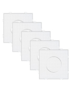 Conjunto de Tableros de Perlas Fuse Allazone 14x14 cm 5 PCS