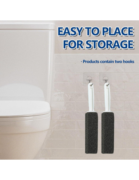 Limpiador de Inodoro OmaFena de Piedra Pómez Negra - 2 Unidades