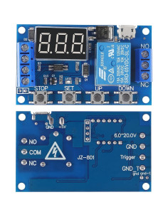 Módulo Relé Temporizador Programable ACEIRMC DC 6-30V 10pcs 2