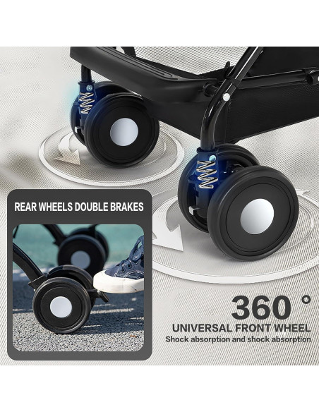 Carrito para Mascotas K ERATISNIK 3 en 1 Plegable Gris