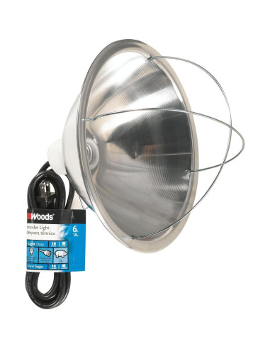 Lámpara de Cría Woods 0165 con Reflector 26.67 cm 250W