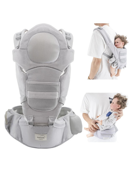 Portabebés 6 en 1 POVENK ajustable para recién nacidos y niños