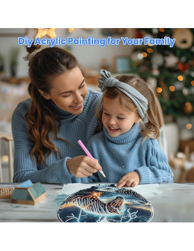 Kit de Arte de Diamante 5D MOGTAA Caballo para Decoración