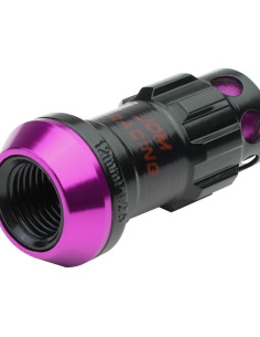 Tuercas de Rueda M12 x 1.25 DNA MOTORING 16 Pcs Morado 2