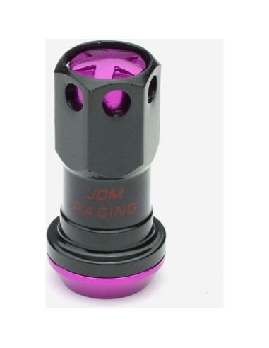 Tuercas de Rueda M12 x 1.25 DNA MOTORING 16 Pcs Morado