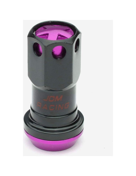 Tuercas de Rueda M12 x 1.25 DNA MOTORING 16 Pcs Morado