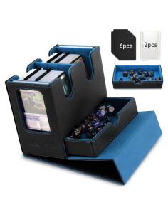 Caja de Deck TiMOVO para Cartas MTG Commander - Almacenamiento 400+ Cartas