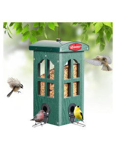 Comedero para Aves Kingsyard Verde a Prueba de Lluvia 1.59kg