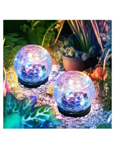 Luces Solares Exteriores PATIOPIA 2 Paquete Multicolor 23cm