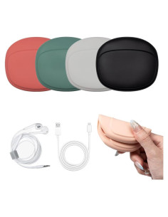 Organizador de Auriculares Silicona Lagwry 7 Colores Compacto