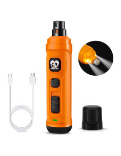 Molinillo de Uñas Eléctrico Casfuy N30 con 2 Luces LED