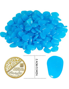Piedras Luminiscentes OSOPOLA 150 PCS Azul Decorativas 2