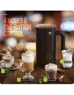 Espumador de Leche Eléctrico Puldoum 350ml 4 en 1 Automático 2