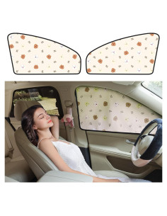 Cortina de Ventana de Coche Aokway 2Pcs - Protección UV 99%