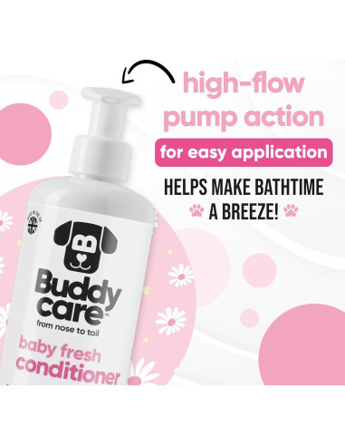 Acondicionador para Perros Buddycare Baby Fresh 478ml Aloe Vera