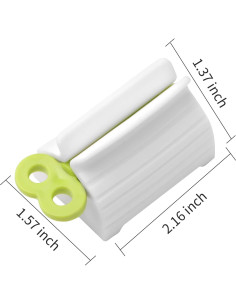 Compresor de Pasta de Dientes JIAKAI 2 Piezas Azul y Verde 2