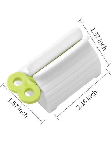 Compresor de Pasta de Dientes JIAKAI 2 Piezas Azul y Verde