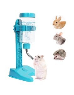 Dispensador de Agua para Mascotas VANNON 385ml Ajustable Azul