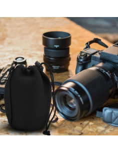 Bolsa de Lente de Neopreno SHOWERORO 8x10cm Resistente al Agua 2