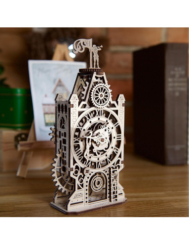 Rompecabezas 3D UGEARS Vieja Torre del Reloj - Modelo Mecánico