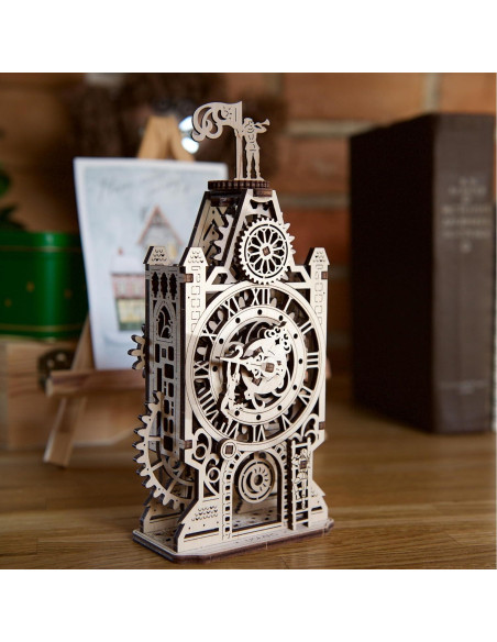 Rompecabezas 3D UGEARS Vieja Torre del Reloj - Modelo Mecánico