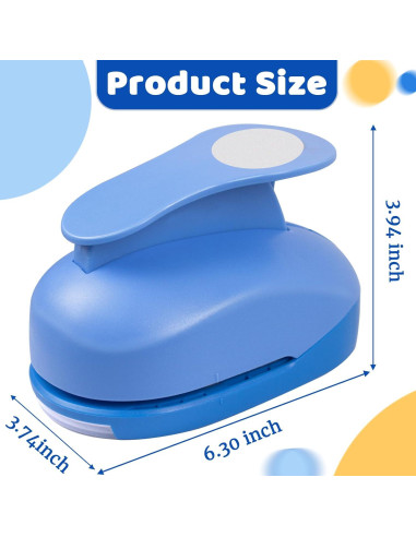 Perforadora Circular Grande HKKYO 3 Pulgadas para Manualidades