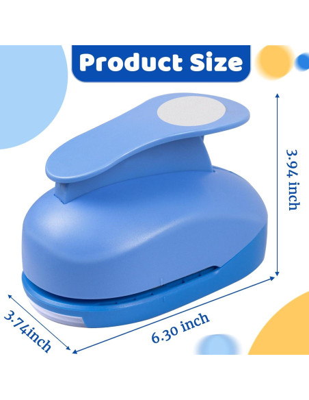 Perforadora Circular Grande HKKYO 3 Pulgadas para Manualidades