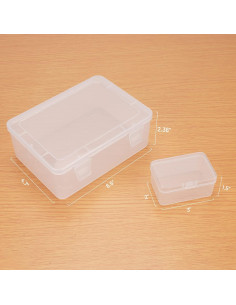 Organizador de Perlas Mathtoxyz 7 Piezas Transparente 2