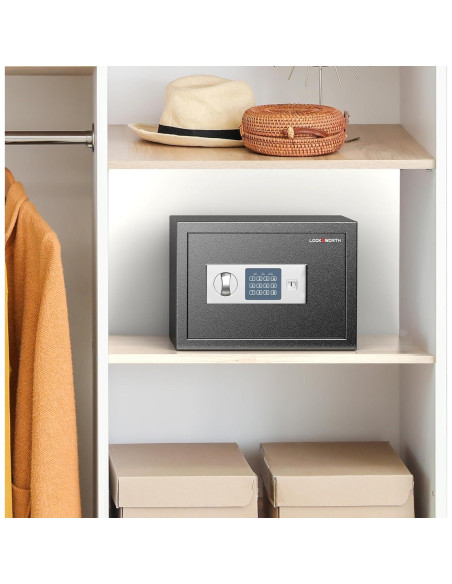 Caja de Seguridad Locksworth 0.6 Pies Cúbicos con Alarma