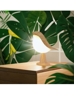 Lámpara de Mesa Inalámbrica THOEWONG con Difusor Aromaterapia 2